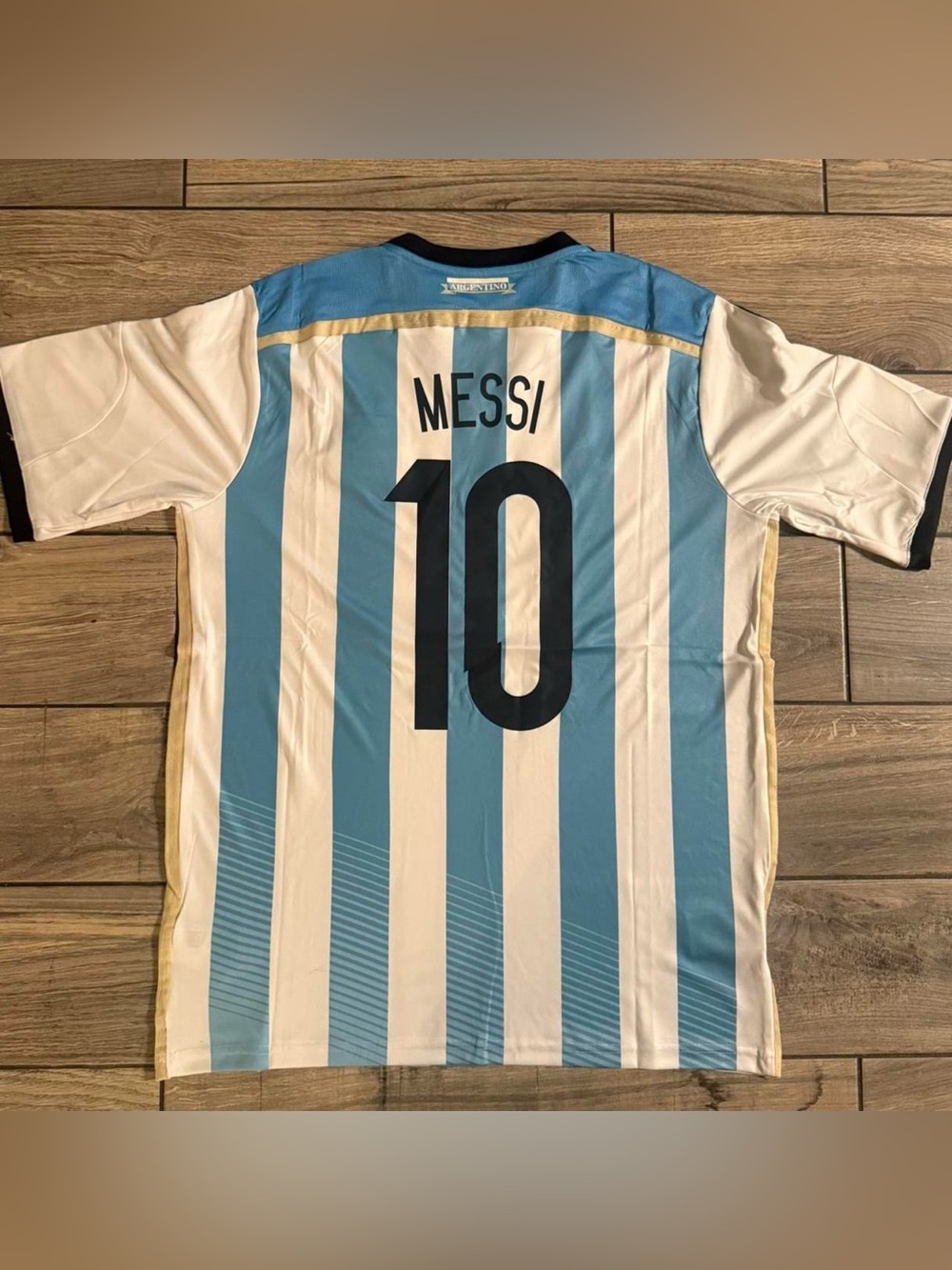 #10 Messi Argentina 2014 World Cup Home Jersey | Size Medium